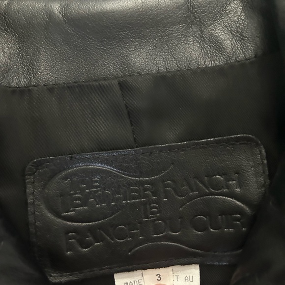 NWOT Ladies Vintage Leather Ranch Coat - Picture 3 of 15